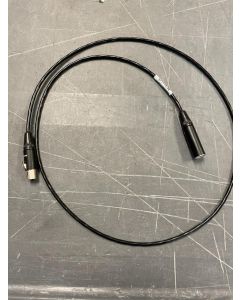 Impact Mic Cable, 3pin mini XLR Male to Mini XLR Female Microphone cable, need to order with 9991022